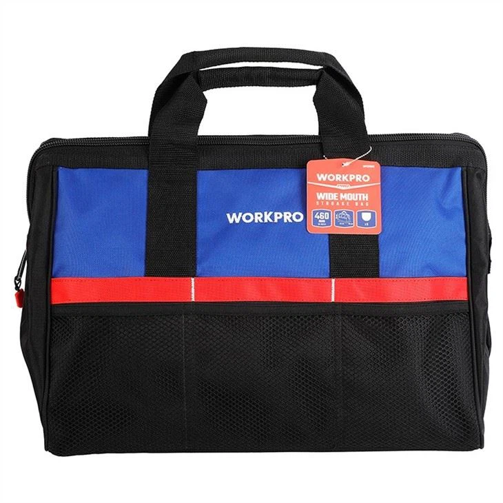Wide Mouth Tool Storage Bag