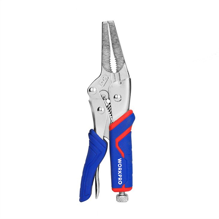 Long Nose Straight Jaw Locking Pliers