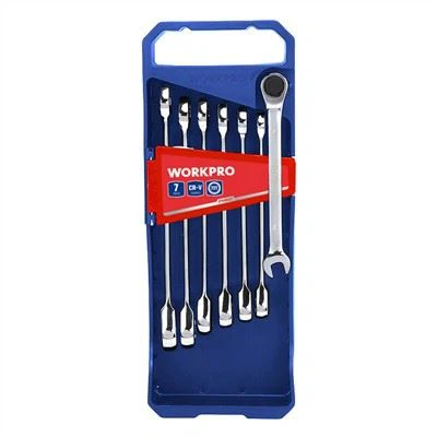 Double End Ratcheting Wrench Set