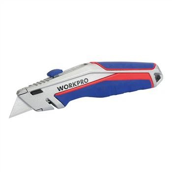 WORKPRO Premium Utility Knife, Retractable All Metal Heavy Duty