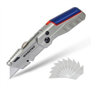 Retractable Folding Utility Knife