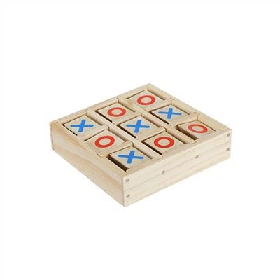Wooden Tic Tac Toe Game Set
