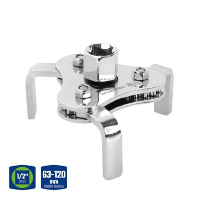 WORKPRO 1/2" DR. 3-JAW SELF-ADJUSTING OIL FILTER WRENCH