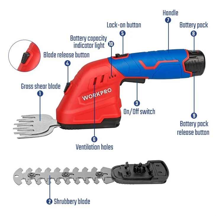 12V 2-IN-1 GRASS & HEDGE TRIMMER suppliers