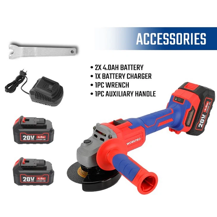 20V 115mm BRUSHLESS ANGLE GRINDER high quality