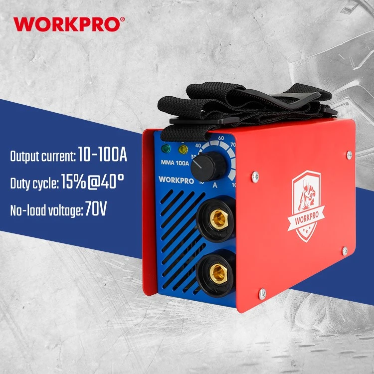 WP420045-5 WORKPRO WP420045 compact welding machine with specification labels