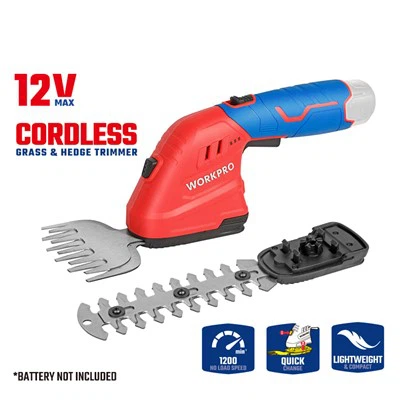 12V 2-IN-1 GRASS & HEDGE TRIMMER