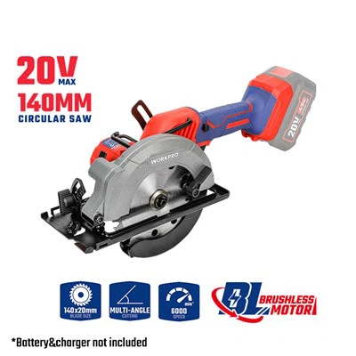 20V 140mm BRUSHLESS CIRCULAR SAW