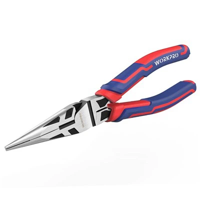 8" CR-V LONG NOSE PLIERS