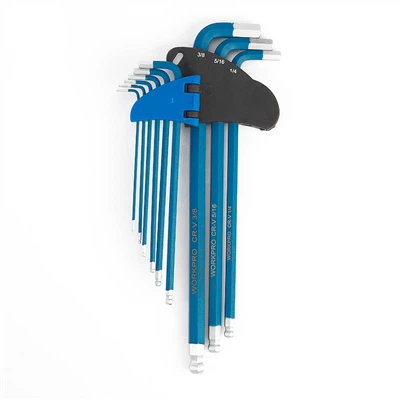 9PC LONG ARM BALL POINT HEX KEY SET(METRIC)