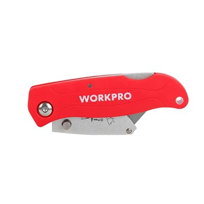 PLASTIC QUICK-CHANGE FOLDING UTILITY KNIFE