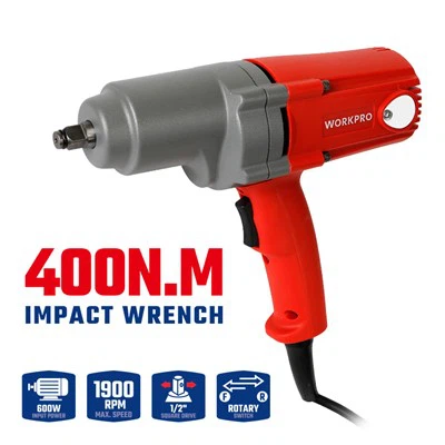 WORKPRO 1/2" PROFESSIONAL ELECTRIC IMPACT WRENCH
