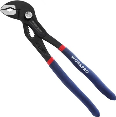 WORKPRO 180MM( 7") QUICK ADJUSTING CURED JAW WATER PUMP PLIERS