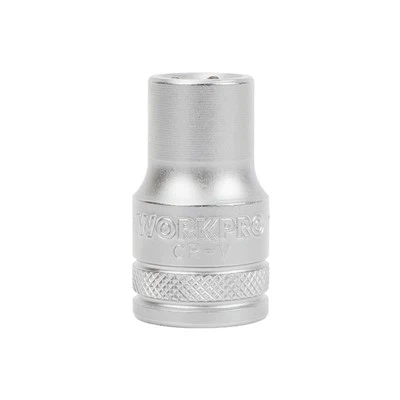 WORKPRO 4MM 1/4" DR. STANDARD SOCKET, 6PT