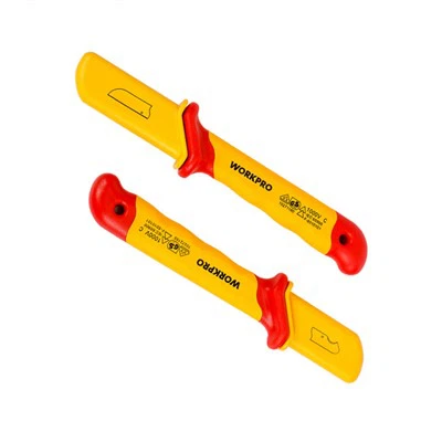 WORKPRO INSULATED CABLE KNIFE(STRAIGHT)50X180MM