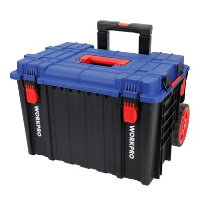 WORKPRO PLASTIC STACKABLE TROLLEY CASE