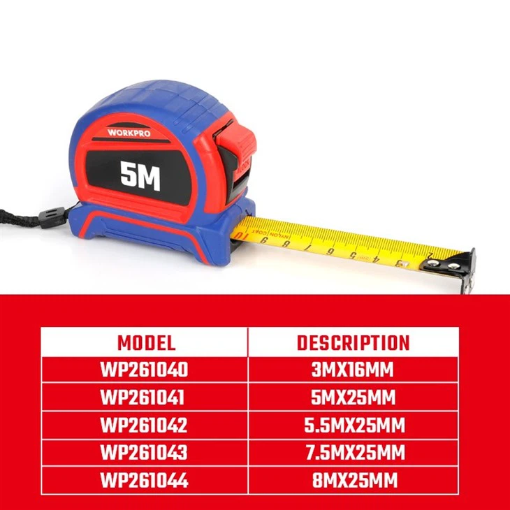 WORKPRO 3MX16MM MAGNETIC MEASURING TAPE WITH NYLON COATED BLADE price