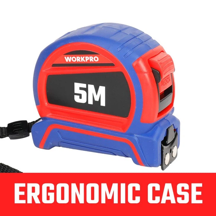 WORKPRO 3MX16MM MAGNETIC MEASURING TAPE WITH NYLON COATED BLADE factory