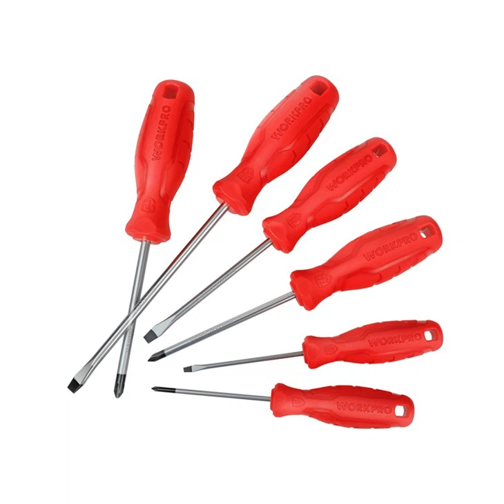 WORKPRO 6PC CR-V SCREWDRIVER SET